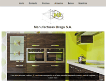 Tablet Screenshot of manufacturasbraga.com